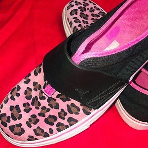 BARLEY WORN PINK ANIMAL PRINT LOAFER SHOE